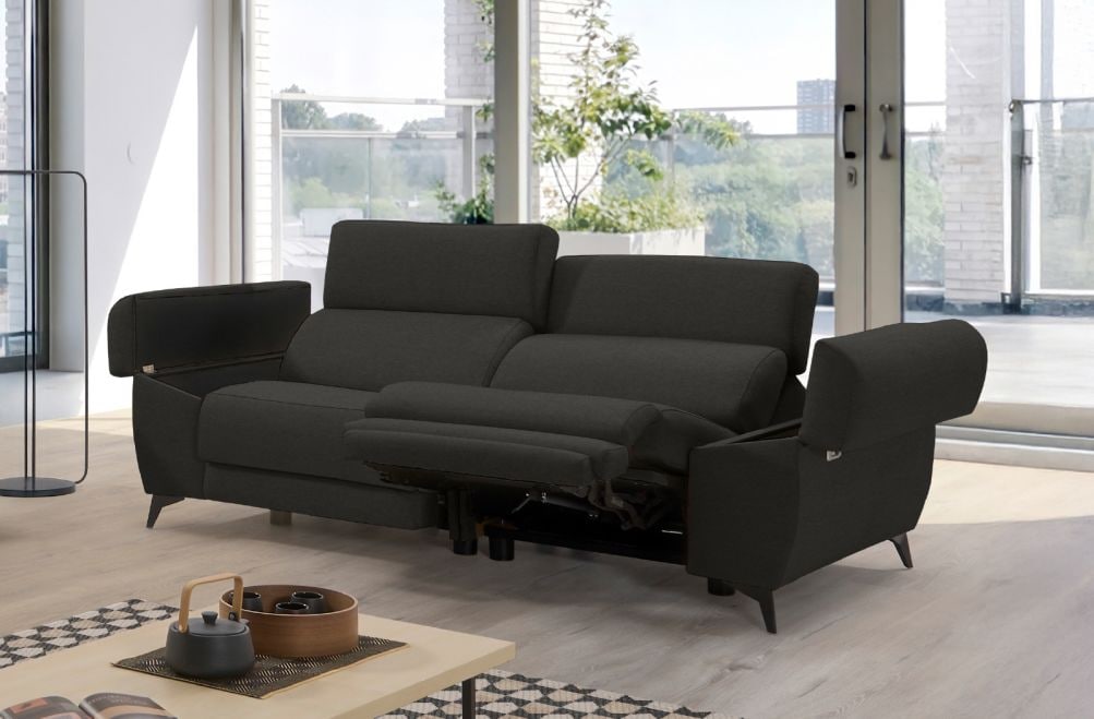 Sofá relax de tela Urbe de HOME - principal