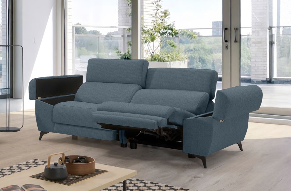 Sofá relax de tela Urbe de HOME - principal