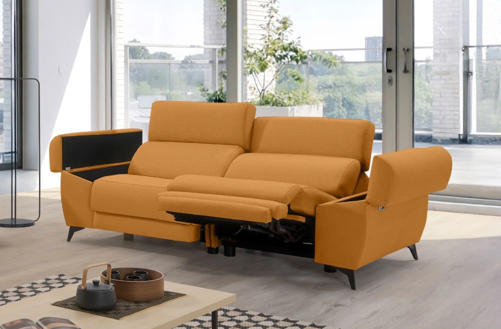 Sofá relax de tela Urbe de HOME - principal