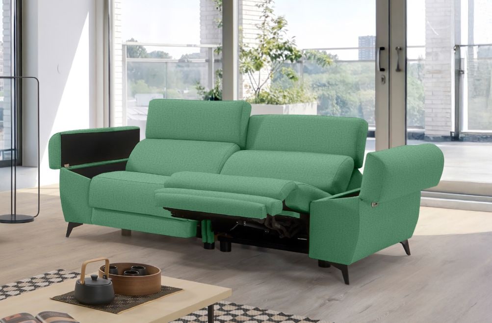 Sofá relax de tela Urbe de HOME - principal