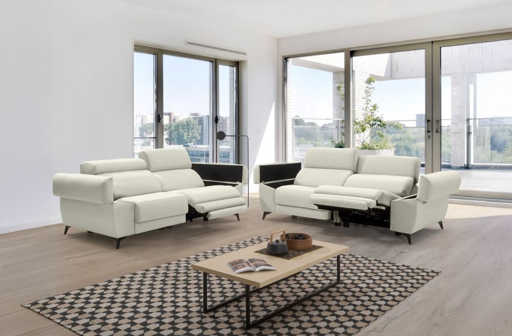 Sofá relax de tela Urbe de HOME - principal