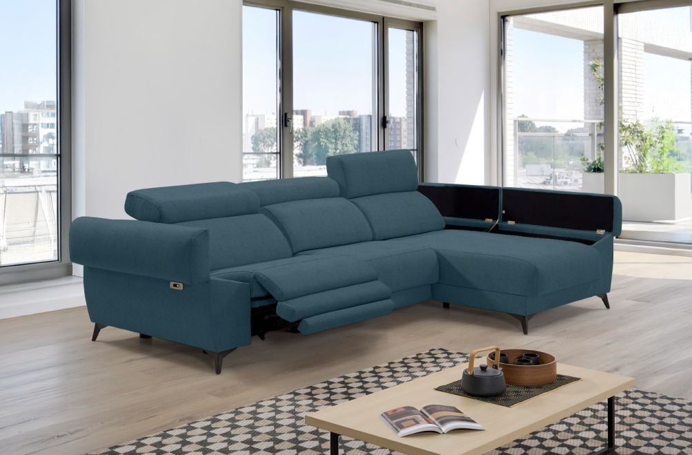 Sofá relax de tela Urbe de HOME - principal