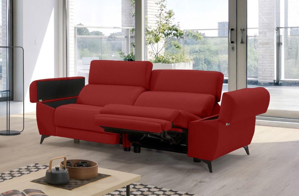 Sofá relax de tela Urbe de HOME - principal