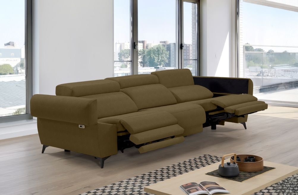 Sofá relax de tela Urbe Plus de HOME - principal
