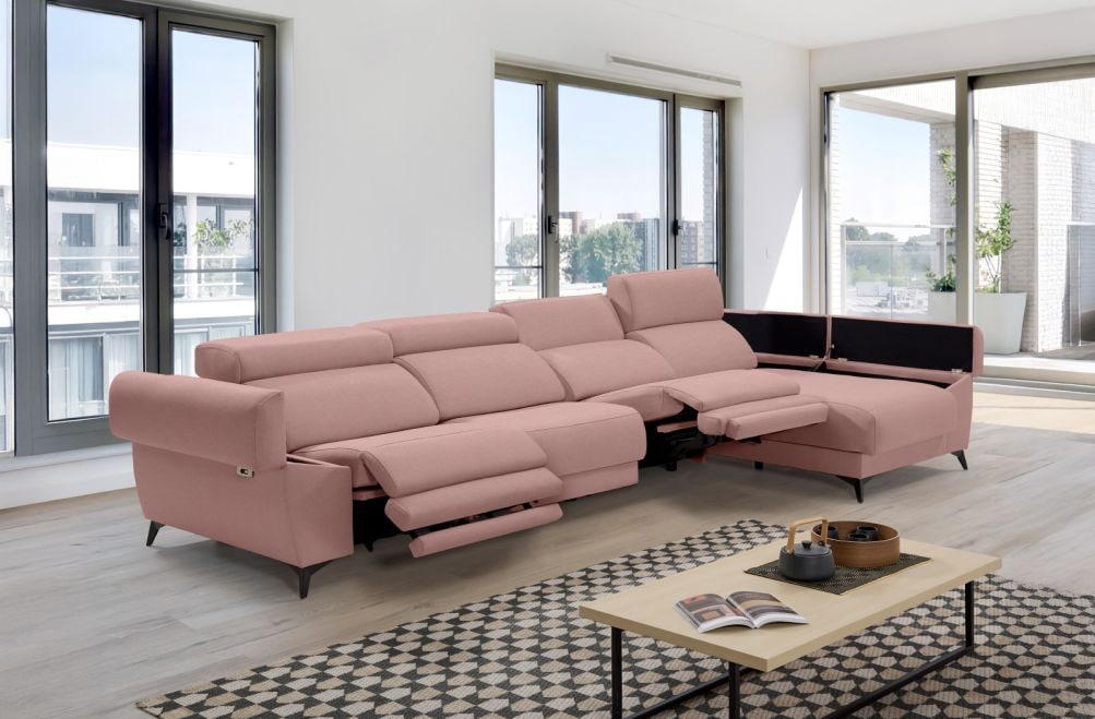 Sofá relax de tela Urbe Plus de HOME - principal