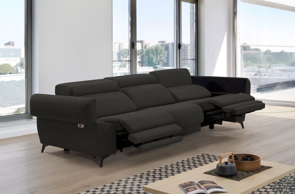 Sofá relax de tela Urbe Plus de HOME - principal