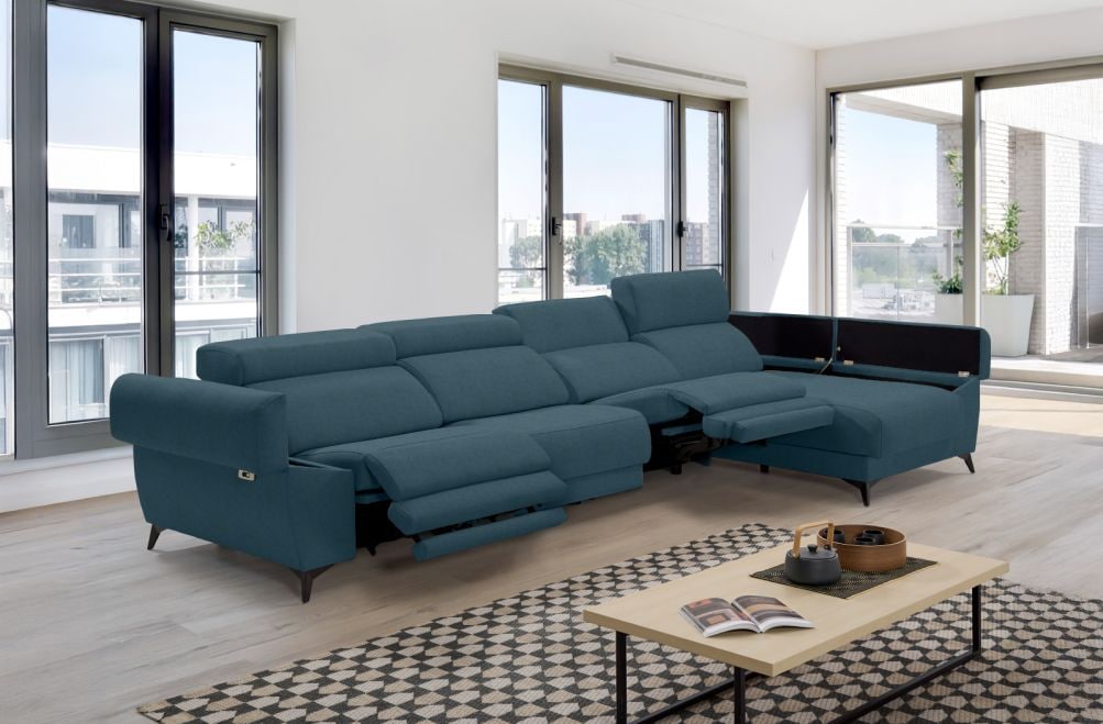 Sofá relax de tela Urbe Plus de HOME - principal