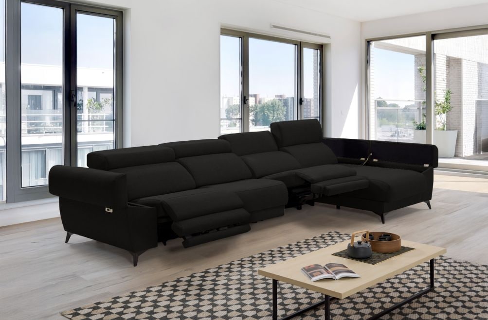 Sofá relax de tela Urbe Plus de HOME - principal