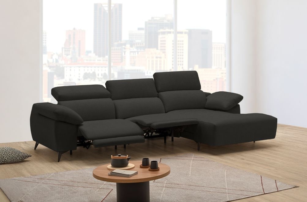 Sofá relax de tela Arpa de StyleKomfort - principal