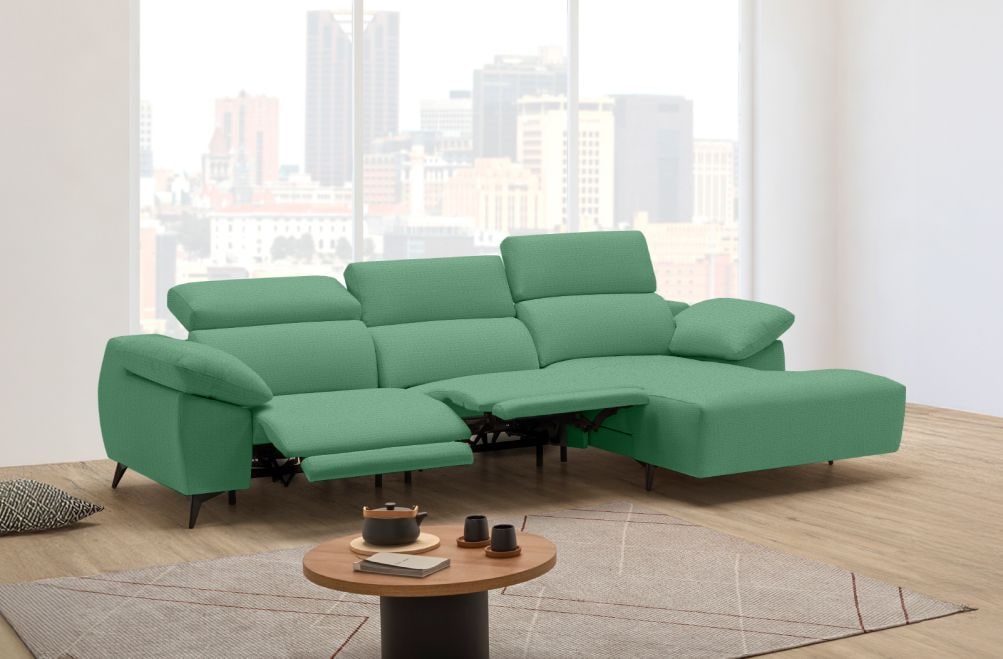 Sofá relax de tela Arpa de StyleKomfort - principal