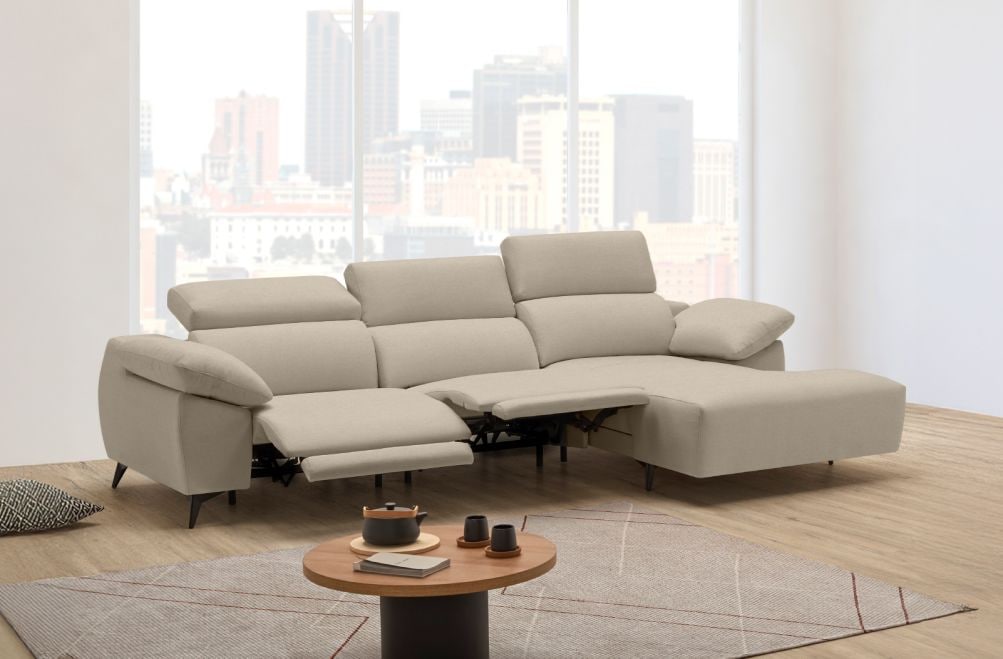 Sofá relax de tela Arpa de StyleKomfort - principal