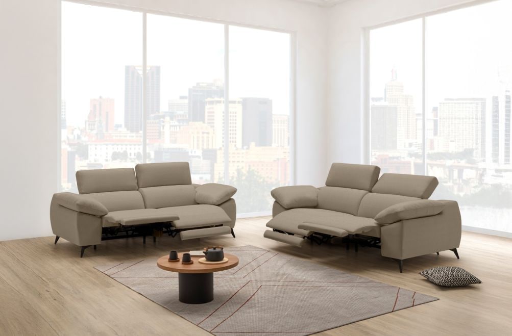 Sofá relax de tela Arpa de StyleKomfort - principal