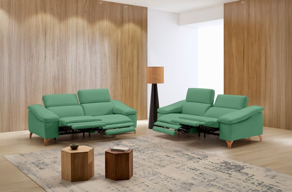 Sofá relax de tela Sara de StyleKomfort - principal