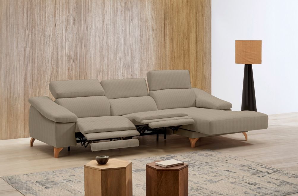 Sofá relax de tela Sara de StyleKomfort - principal