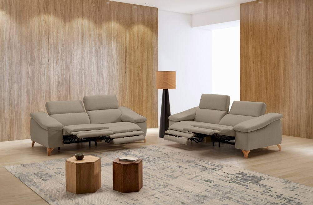 Sofá relax de tela Sara de StyleKomfort - principal