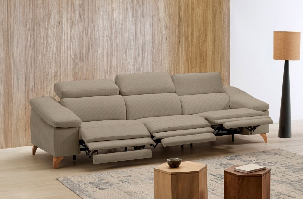 Sofá relax de tela Sara Plus de StyleKomfort - principal