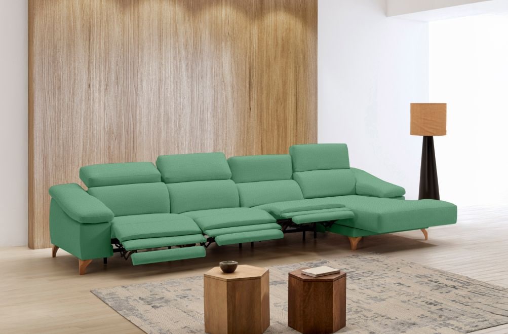 Sofá relax de tela Sara Plus de StyleKomfort - principal