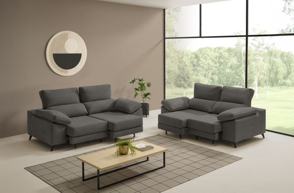 Sofá de tela Brela de HOME - principal