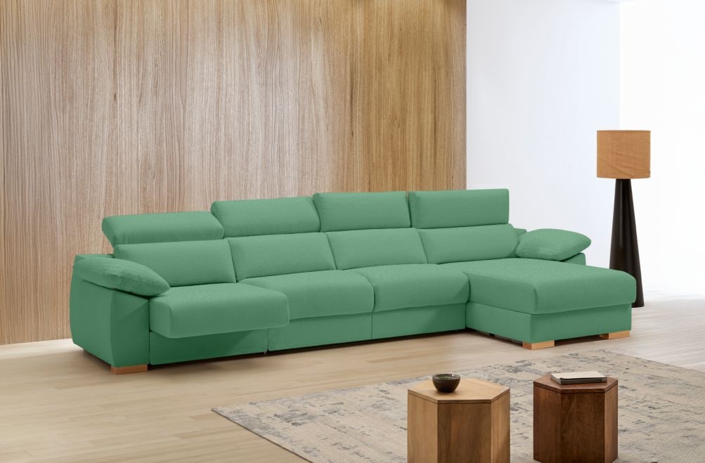 Sofá cama apertura italiana de tela Triana Plus de StyleKomfort - principal