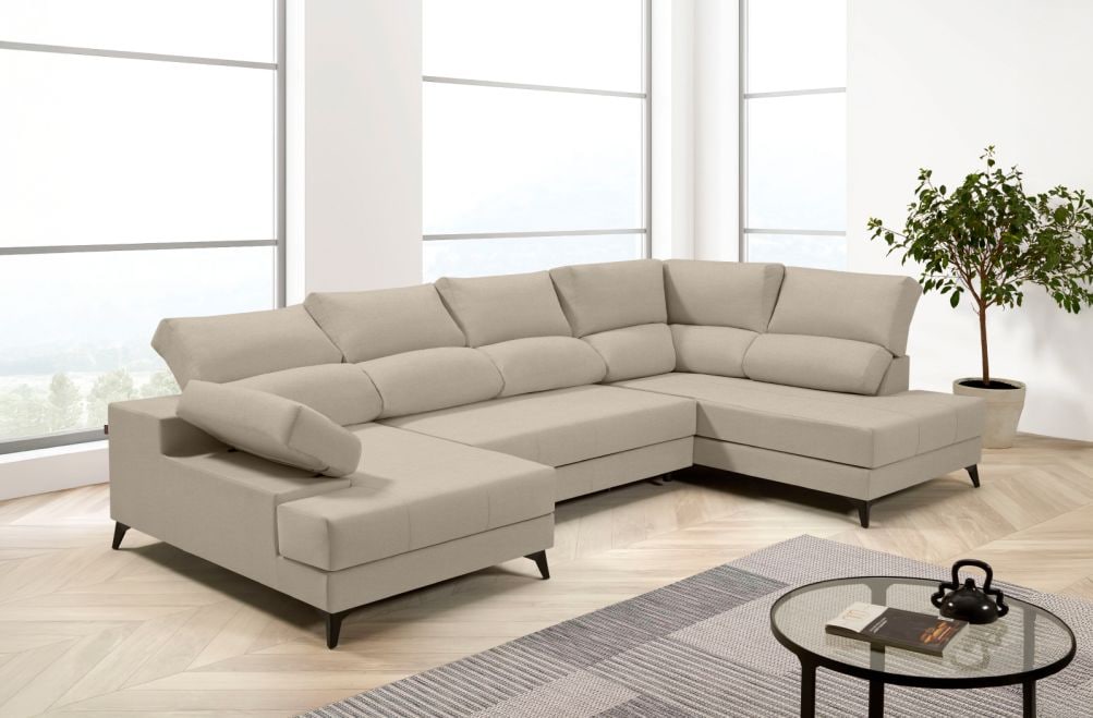 Sofá de tela Nerea de HOME - principal