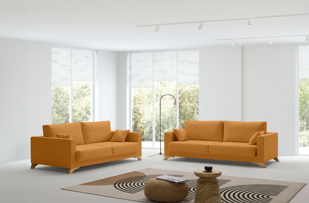 Sofá de tela Sarai de HOME - principal