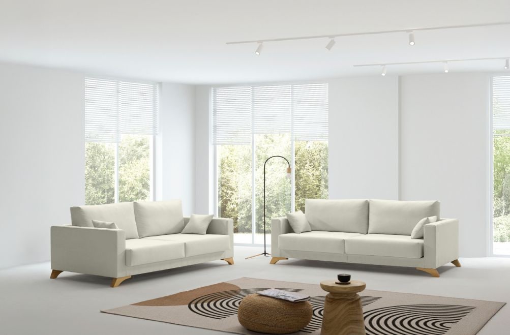 Sofá de tela Sarai de HOME - principal