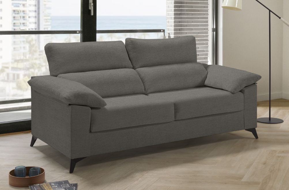 Sofá cama de apertura italiana de tela Lander de HOME - principal