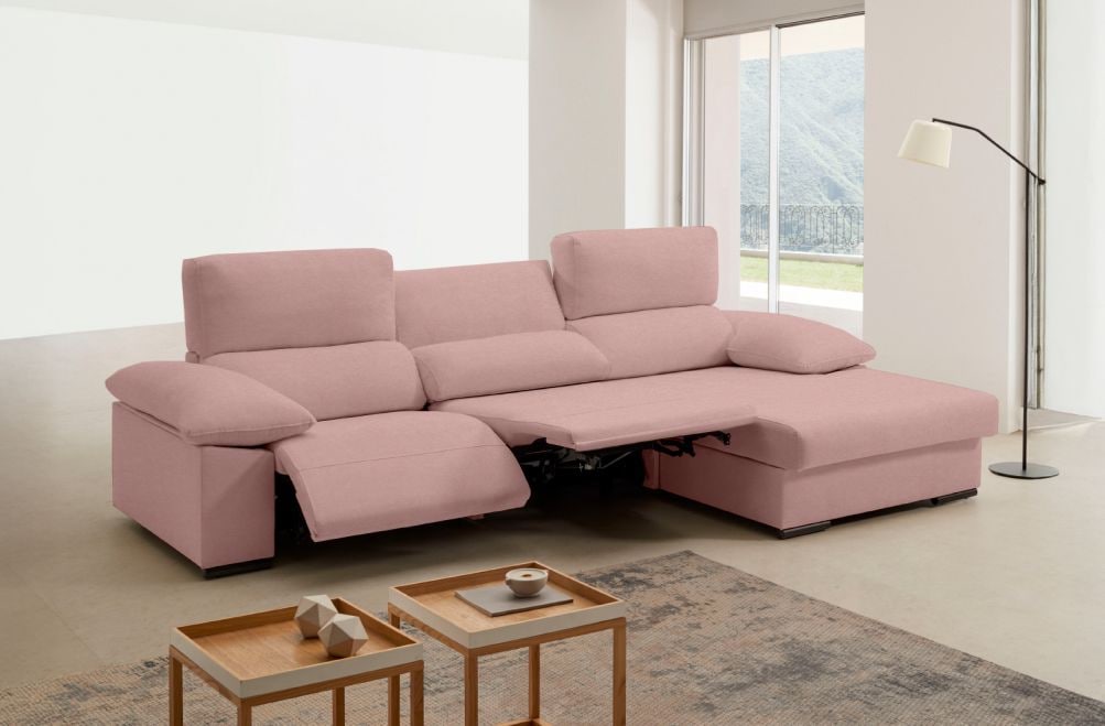 Sofá relax de tela Mina de HOME - principal