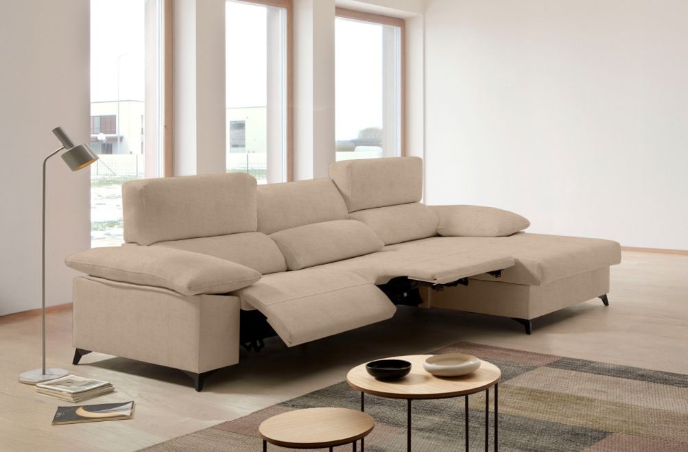 Sofá relax de tela Tesa de HOME - principal