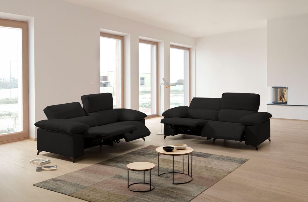 Sofá relax de tela Jana de HOME - principal