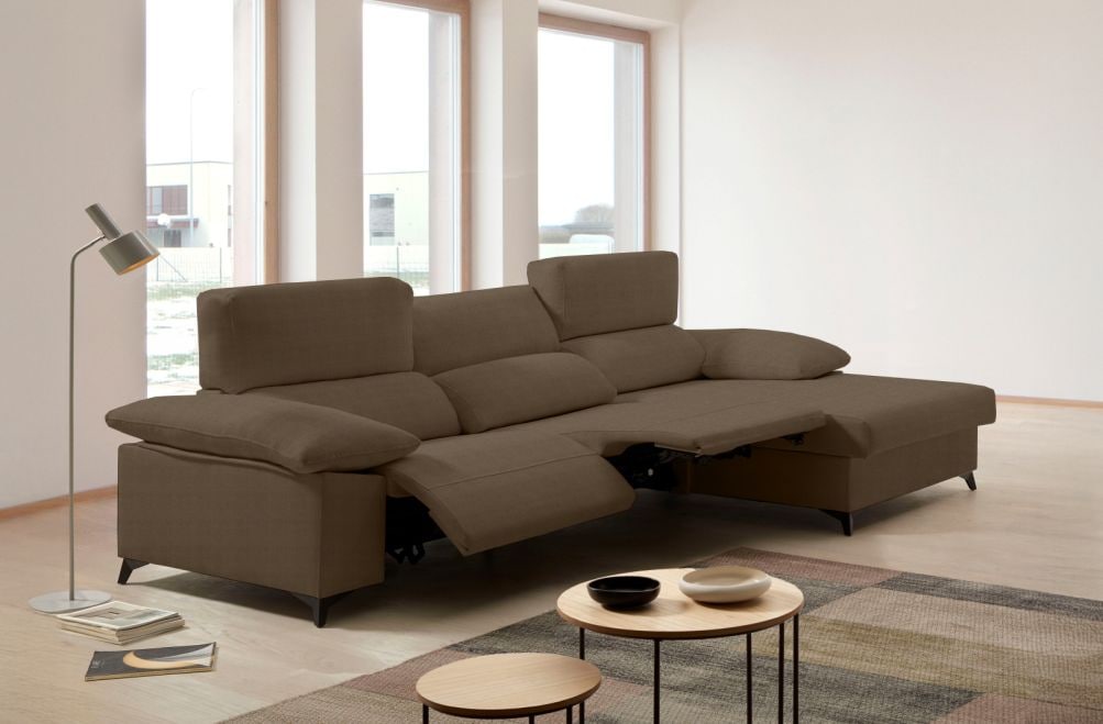 Sofá relax de tela Jana de HOME - principal