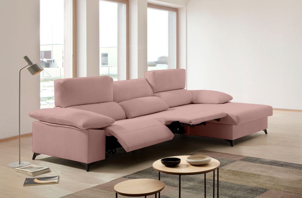 Sofá relax de tela Jana de HOME - principal