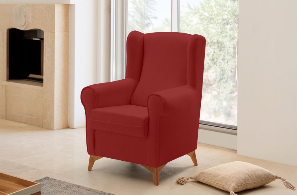 Sillón de tela Grace de HOME - principal