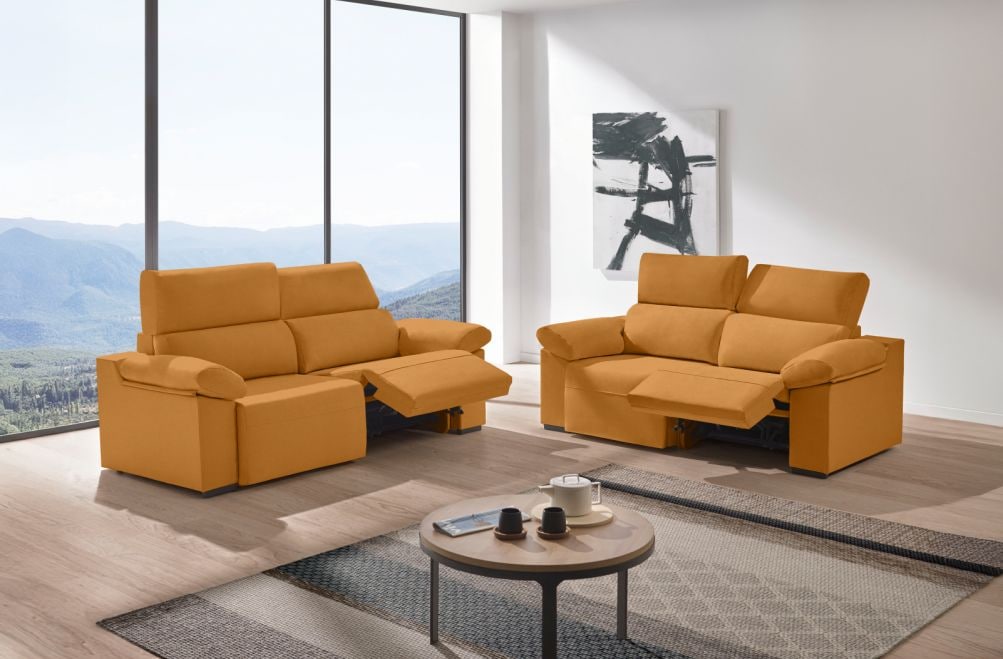 Sofá relax de tela Cuzco de HOME - principal