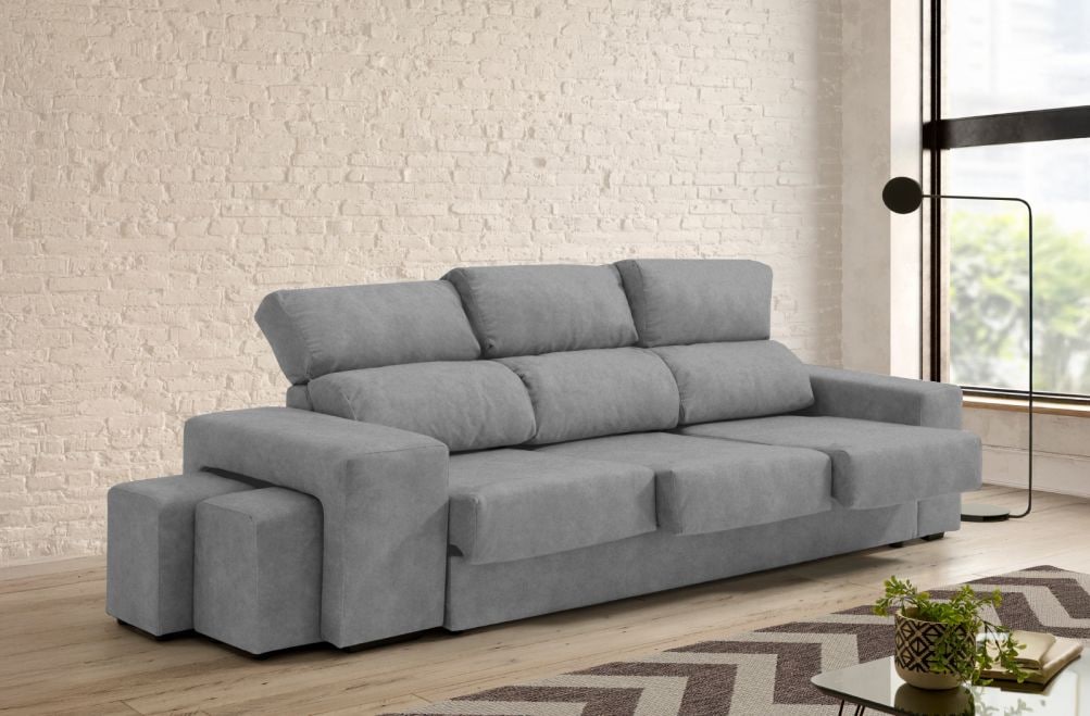 Sofá de tela Moly Plus de HOME - principal