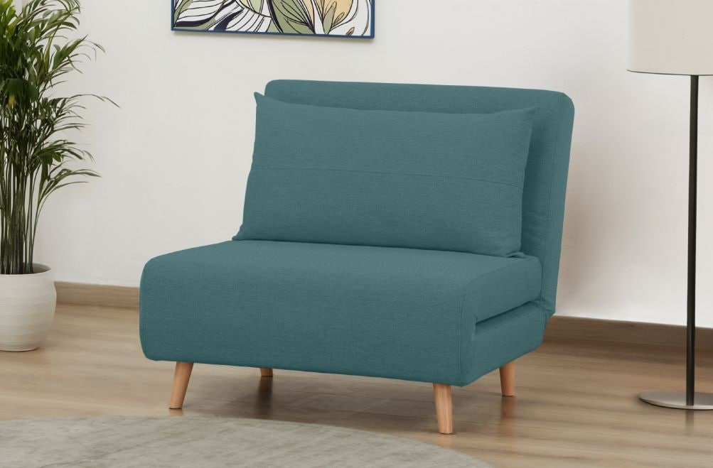 Sofá cama de tela Level de HOME - principal