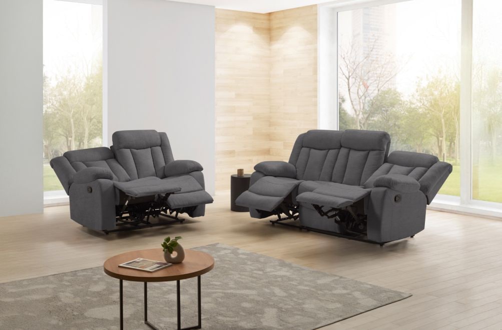 Sofá relax de tela Nero de HOME - principal