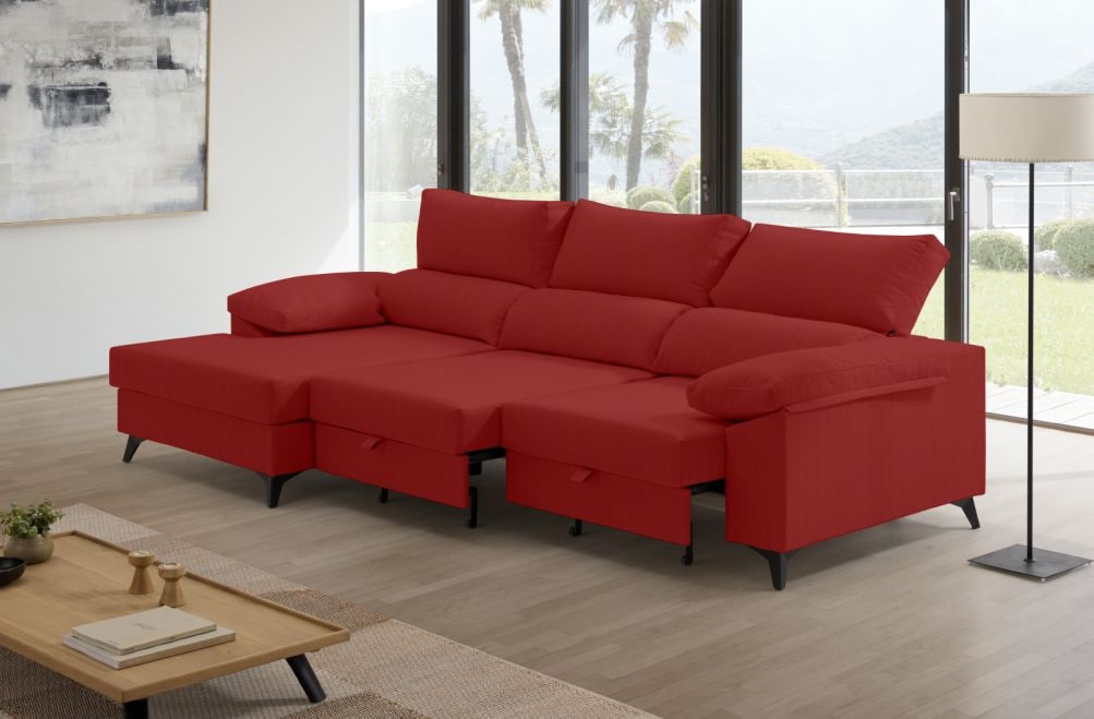 Sofá de tela Hércules de HOME - principal