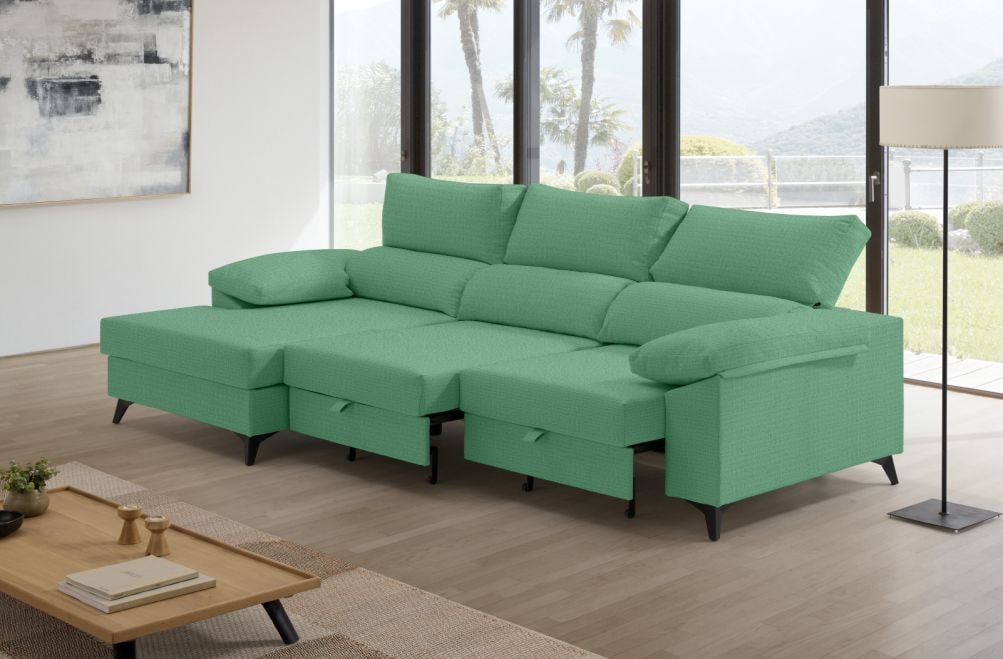 Sofá de tela Hércules de HOME - principal