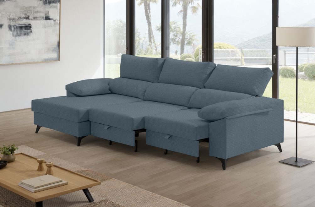 Sofá de tela Hércules de HOME - principal