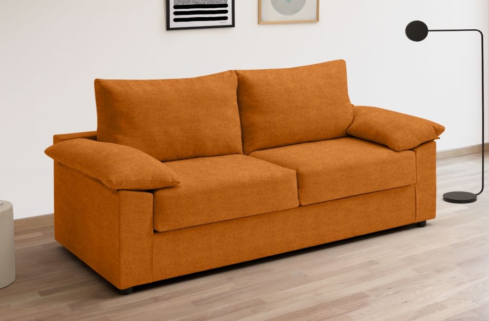 Sofá cama de tela Balear de HOME - principal