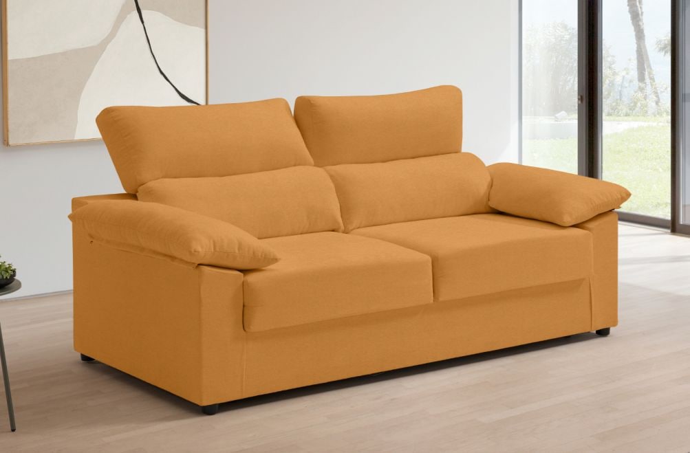 Sofá cama de tela Lecter de HOME - principal