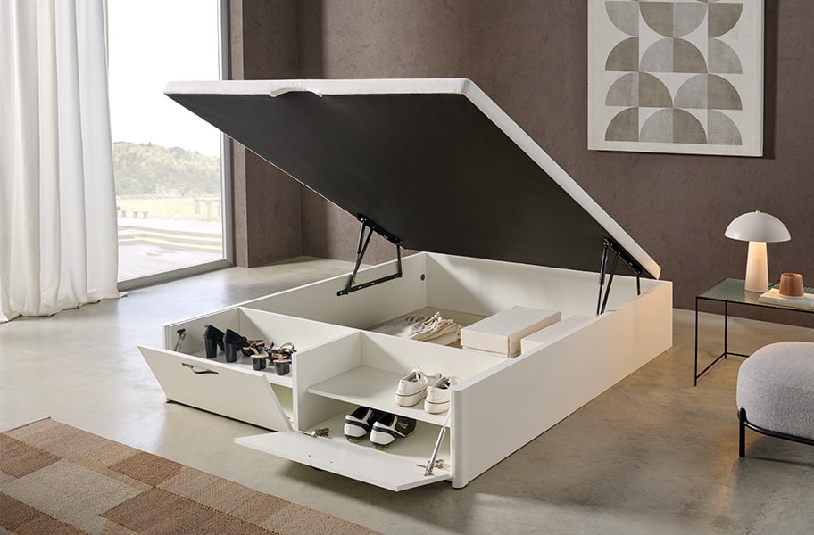 Canapé abatible con zapatero Black Box Energy de HOME - principal