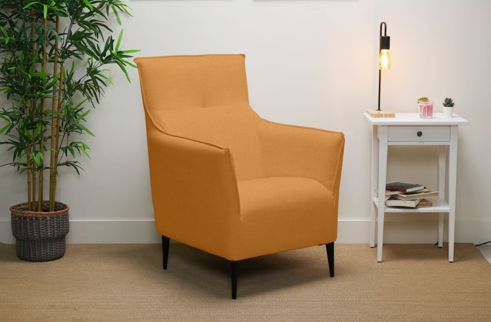 Butaca de tela Gaia de HOME - principal