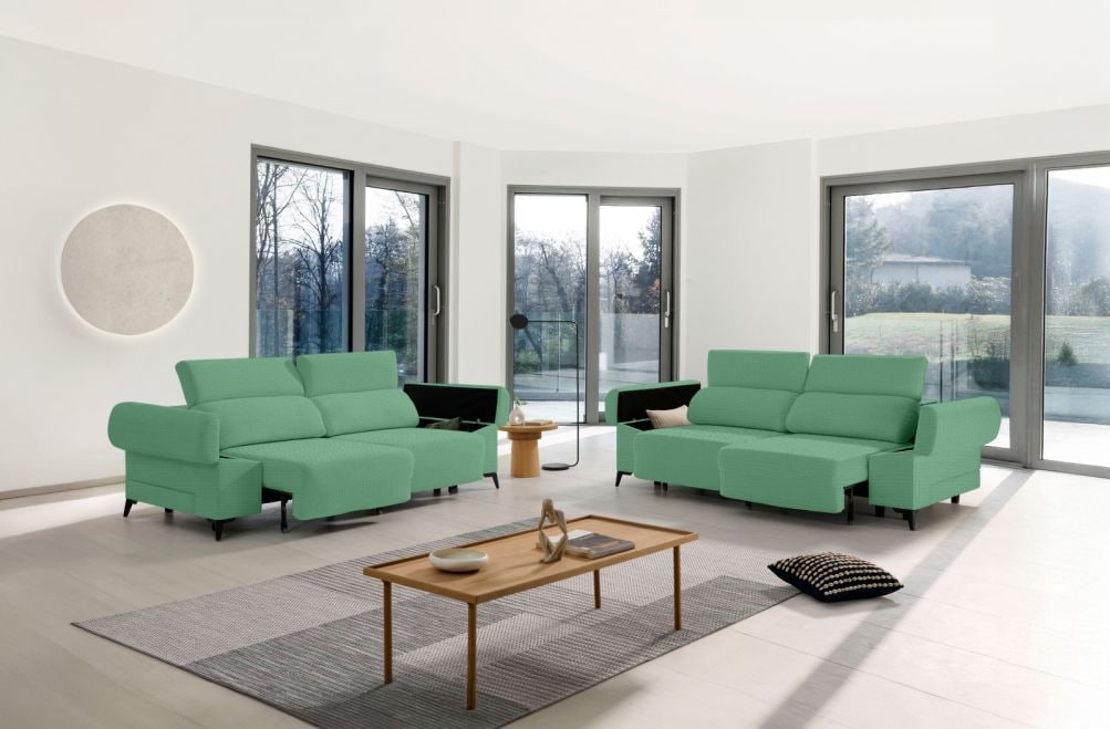 Sofá de tela Corsa de HOME - principal