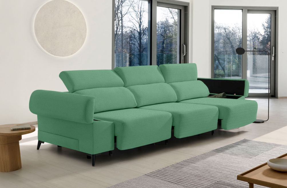 Sofá de tela Corsa Plus de HOME - principal