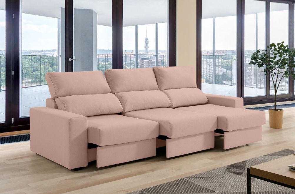 Sofá de tela Marla Plus de HOME - principal