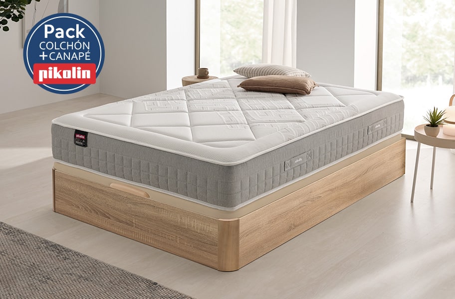 Pack colchón espumación Hydra y canapé Airbox de Pikolin - principal