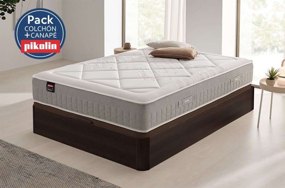Pack colchón espumación Hydra y canapé Airbox de Pikolin - principal