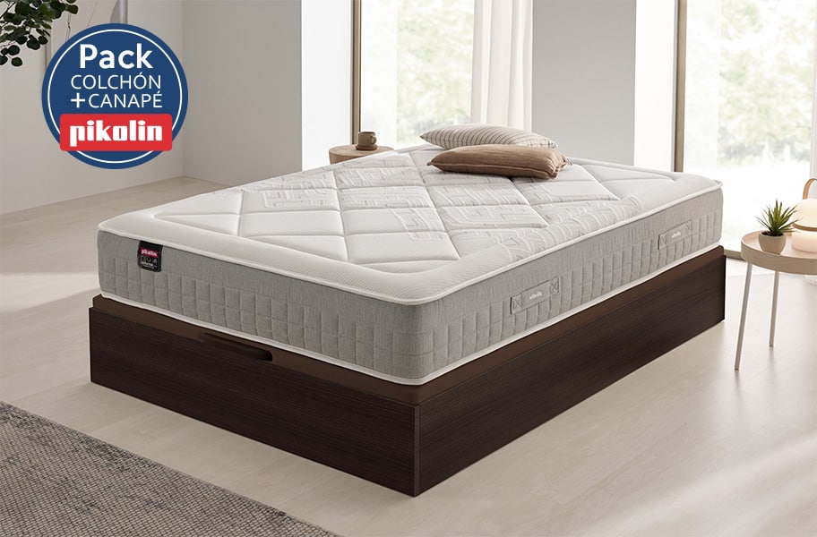 Pack colchón espumación Hydra y canapé MagicBox de Pikolin - principal